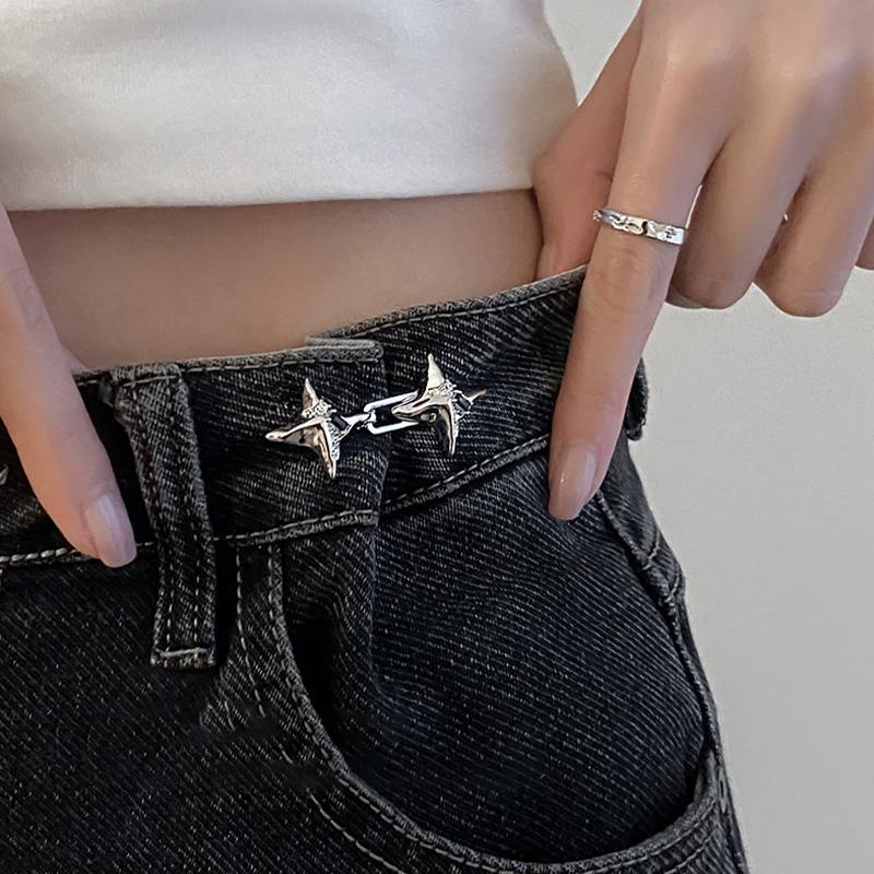 【IIOO】เครื่องมือรัดเอวรูปดาวสี - Jeans บทวิจารณ์และราคา