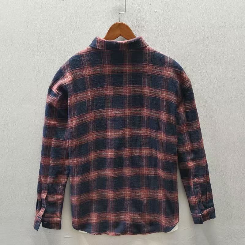 เสื้อเชิ้ตแจ็คเก็ตลายตารางสไตล - Flannel Plaid Shirt Heavy Weight บทวิจารณ์และราคา