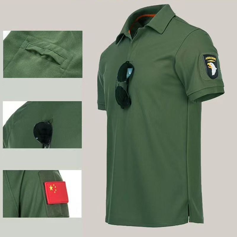 ผู้ชายทหารกีฬาฤดูร้อน Tees ด่ว - Tactical Military Shirt Cargo บทวิจารณ์และราคา