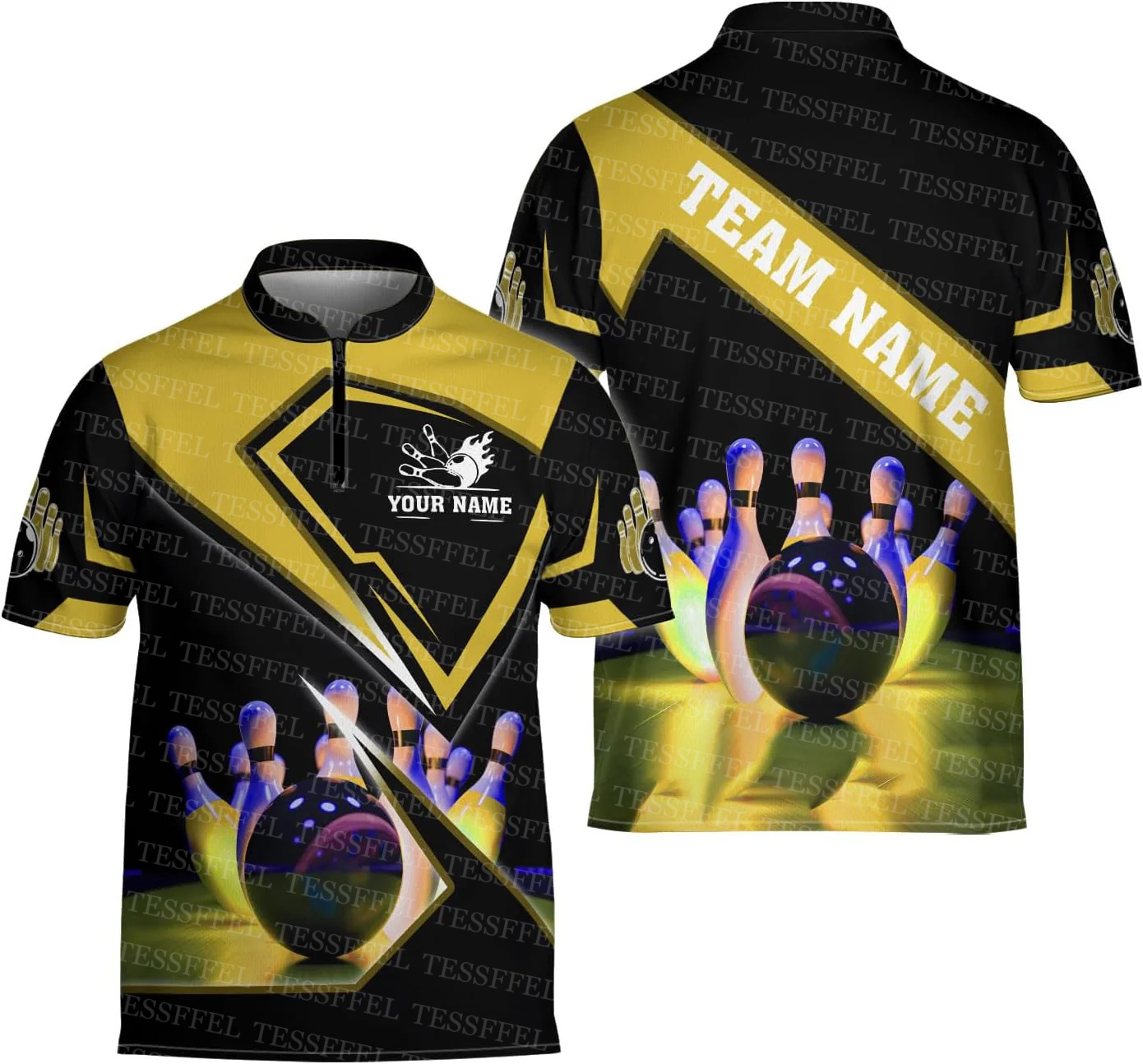 ชื่อที่กำหนดเองกราฟฟิตี้เปลวไฟ - Short Sleeve Bowling Shirt Retro บทวิจารณ์และราคา