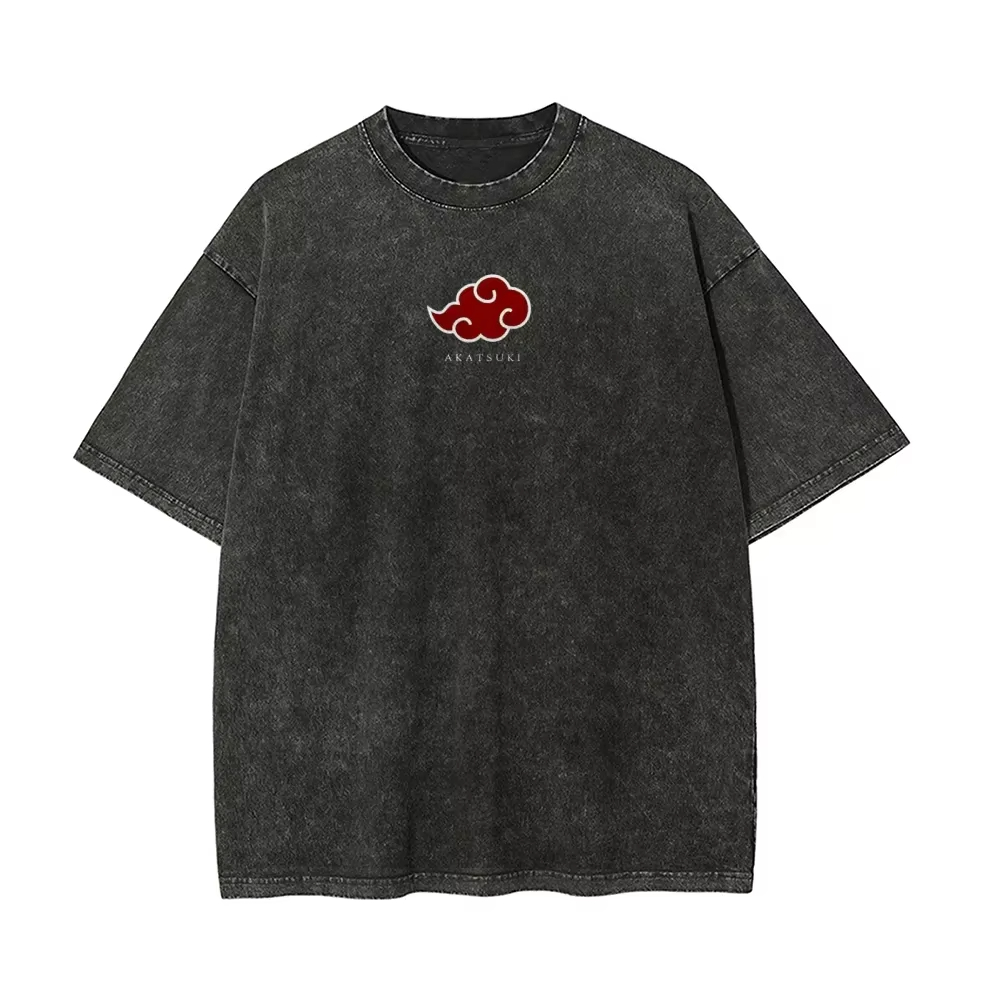 เสื้อยืด Naruto Itachi Uchiha  - Acid Wash Vintage Graphic T Shirt บทวิจารณ์และราคา