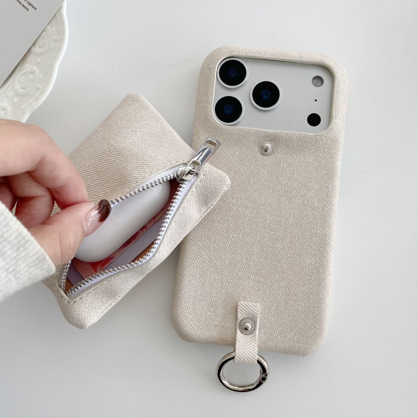 กระเป๋าใส่บัตรและเงินแบบซิปสำห - Jeans บทวิจารณ์และราคา