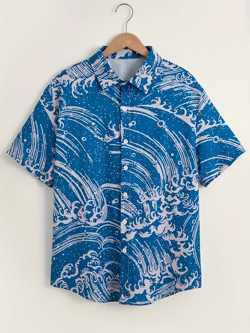 เสื้อฮาวายลายลูกโบว์ลิ่งคลาสสิ - Short Sleeve Bowling Shirt Retro บทวิจารณ์และราคา
