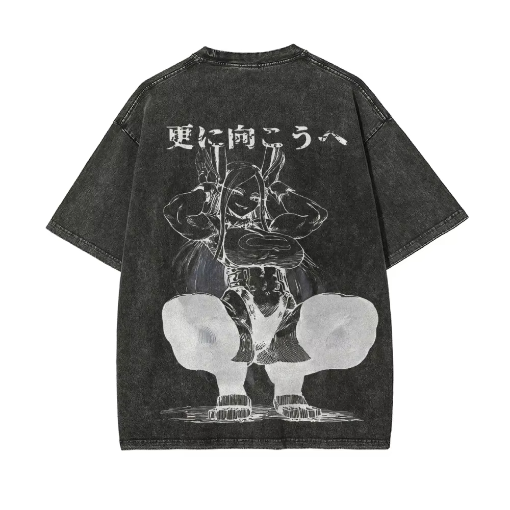 เสื้อยืด Mirko ปี 2026 My Hero - Acid Wash Vintage Graphic T Shirt บทวิจารณ์และราคา