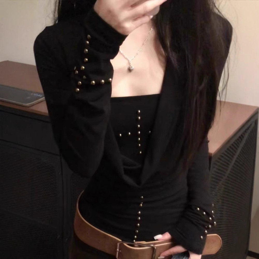 เสื้อยืดแขนยาว Y2k Dark Girl C - T-Shirts บทวิจารณ์และราคา