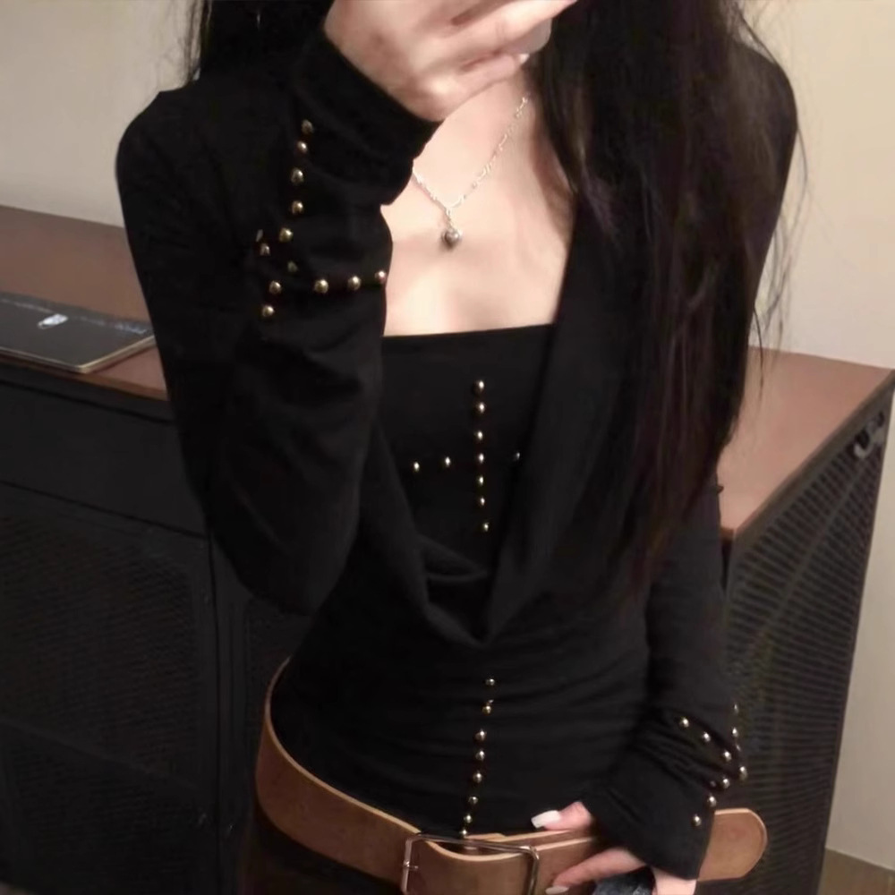 เสื้อยืดแขนยาว Y2k Dark Girl C - T-Shirts บทวิจารณ์และราคา
