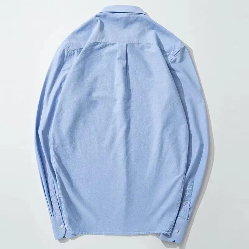 S-6XL Oxford เสื้อสําหรับชายแข - Oxford Cotton Casual Shirt Business บทวิจารณ์และราคา