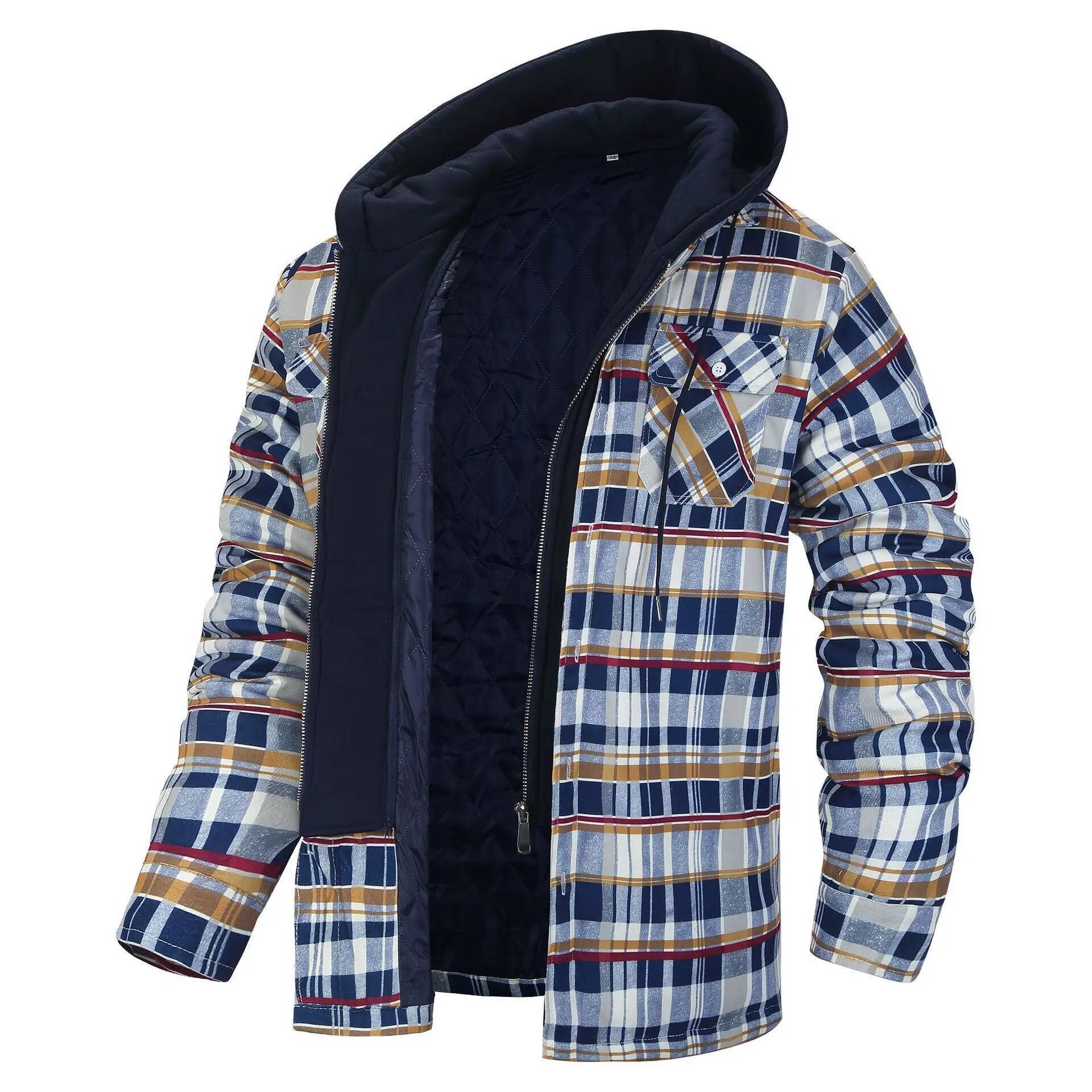 เสื้อแจ็คเก็ตผ้าฟลานเนลลายสก็อ - Flannel Plaid Shirt Heavy Weight บทวิจารณ์และราคา