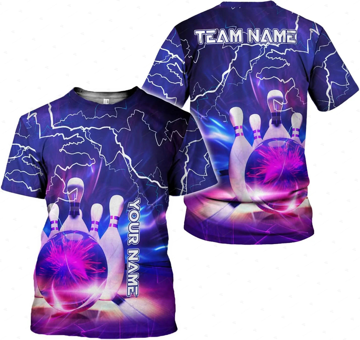 Custom ชื่อ Gradient โบว์ลิ่งเ - Short Sleeve Bowling Shirt Retro บทวิจารณ์และราคา
