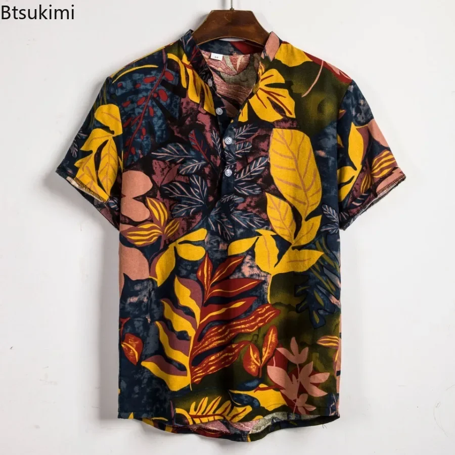 เสื้อเชิ้ตฮาวายลายดอกไม้ผู้ชาย - Vintage Hawaiian Floral Shirt บทวิจารณ์และราคา