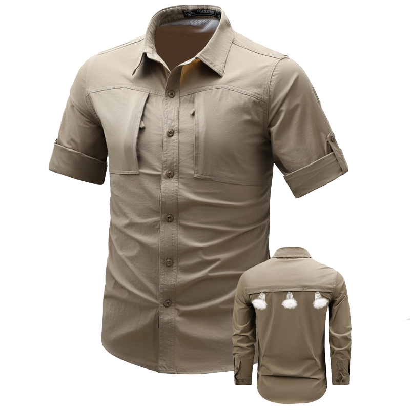ฤดูใบไม้ผลิฤดูใบไม้ร่วงเสื้อแข - Tactical Military Shirt Cargo บทวิจารณ์และราคา
